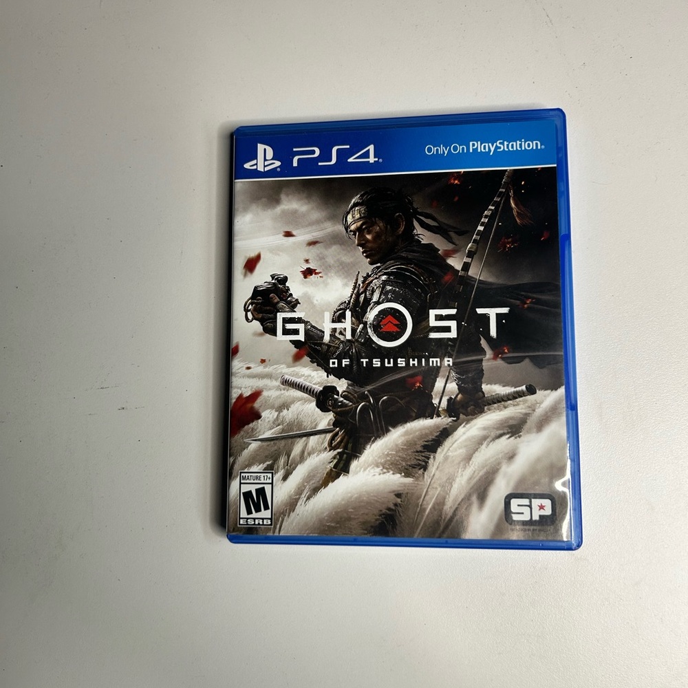 Ghost of Tsushima for PS4 - Blue Case